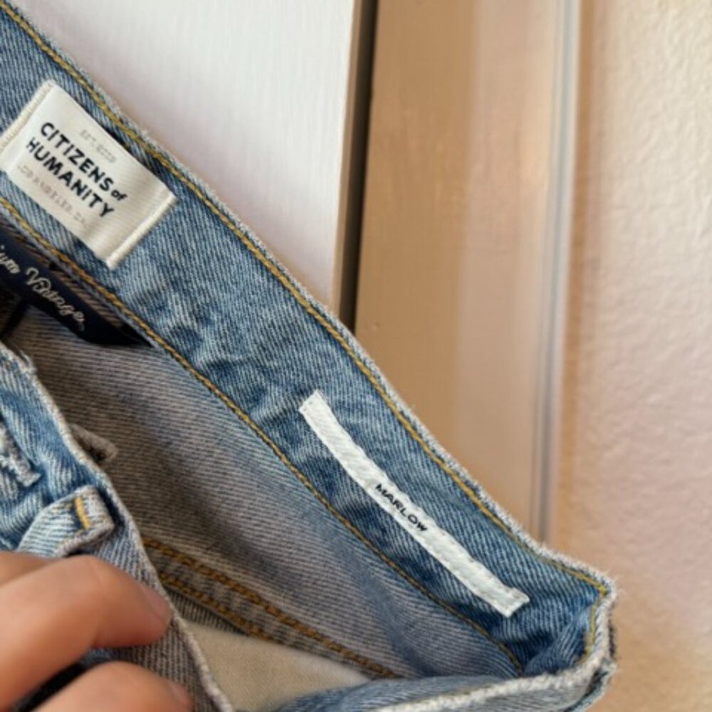 CITIZENS OF HUMANITY Marlow Denim Shorts in Libertine 24 - Picture 5 of 5